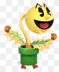 Prack Man Smashbrosultimate - Piranha Plant Emoji,Wave Emoticon
