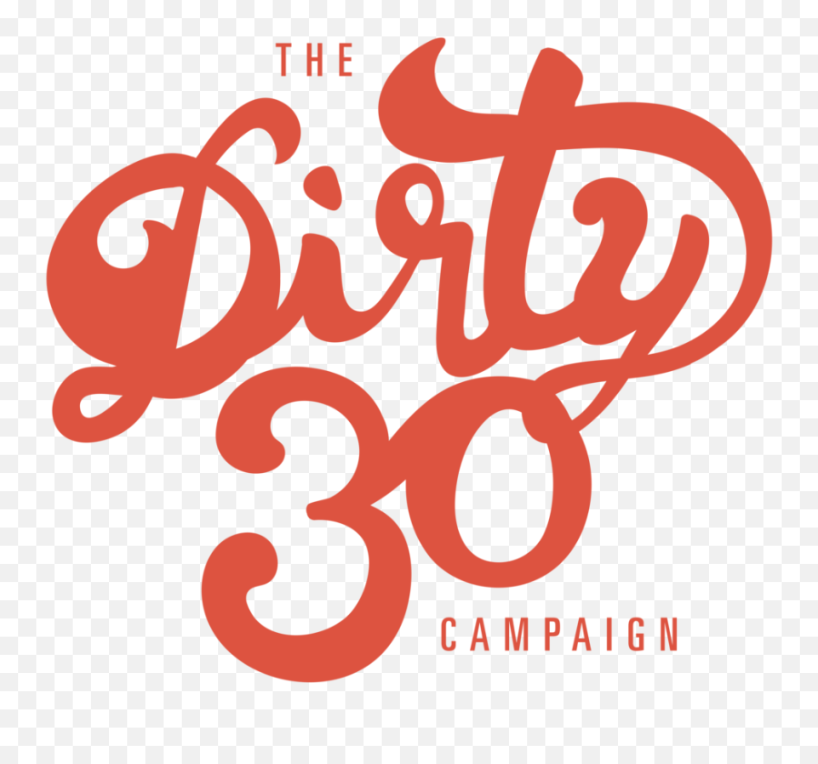 Dirty Thirty Clipart - Dirty Thirty Png Emoji,Dirty Emoji Text