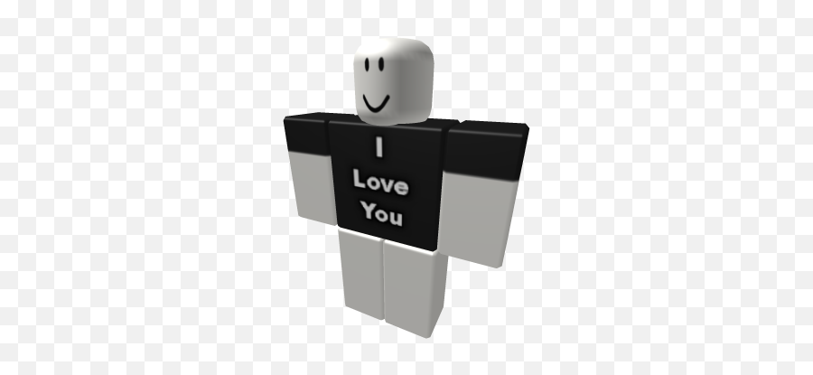 I Love You Shirt - Roblox Roblox Breastplate Emoji,I Love You Emoticon