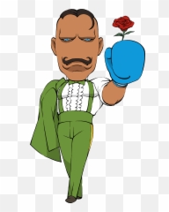 Street Fighter Clipart Boxer - Png Download Full Size Dudlei Emoji