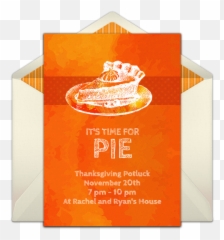 Pumpkin Pie Online Invitation - Pumpkin Pie Invitations Emoji,Pumpkin Pie Emoji