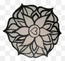 Flower Prettyflower Buddha Buddhist - Floral Design Emoji