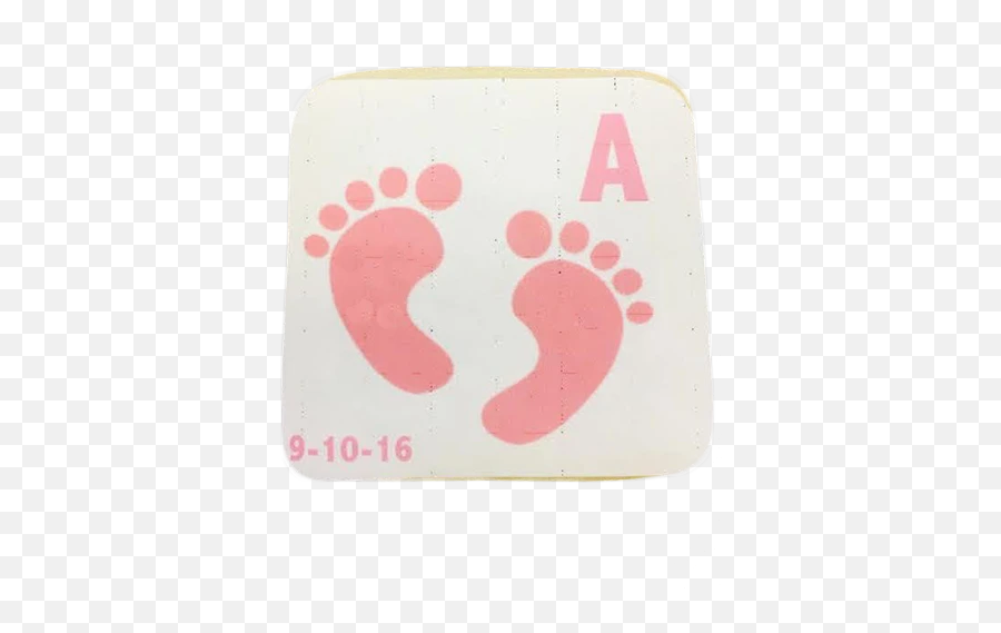 Custom Baby Cookies U2013 Wwwbrookiescookiesnyccom - Pink And Blue Footprints Emoji,Baby Feet Emoji