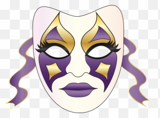 Graphic Mardi Gras Mask - Nask Falls Off Emoji,Mardi Gras Emoji