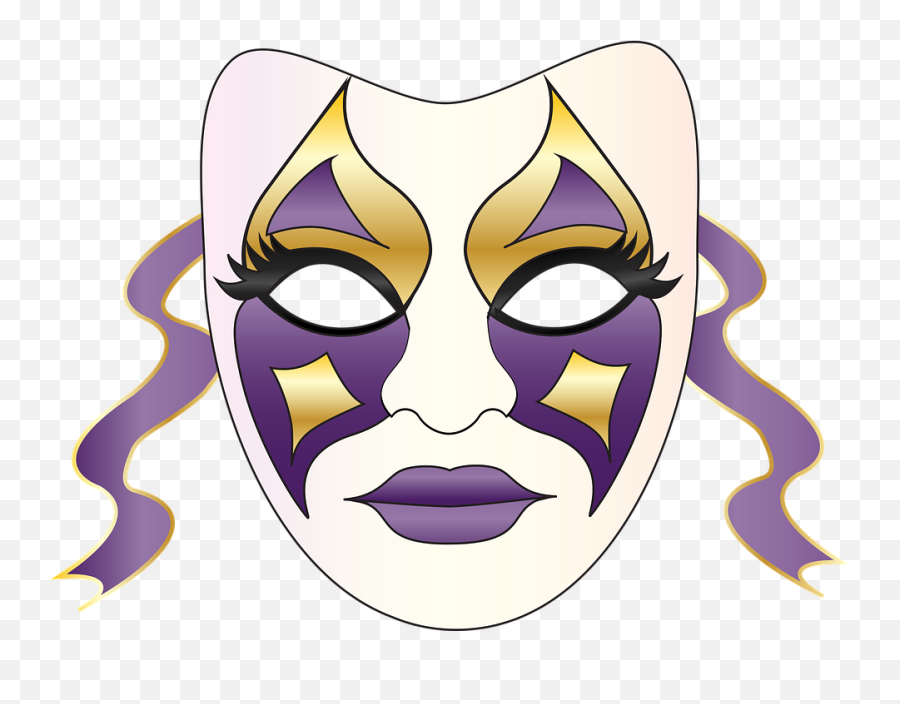 Graphic Mardi Gras Mask - Nask Falls Off Emoji,Mardi Gras Emoji