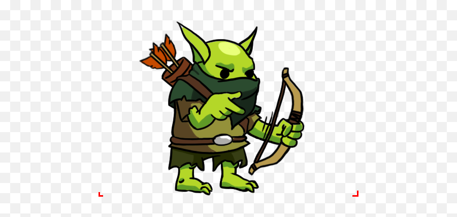 Target Svg Archer Transparent Png - Goblin Png Transparent Emoji,Archer Emoji