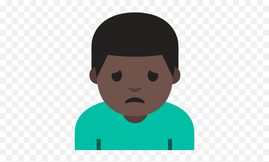 Dark Skin Tone Emoji - Brown Facepalm Emoji,Black Boy Emoji