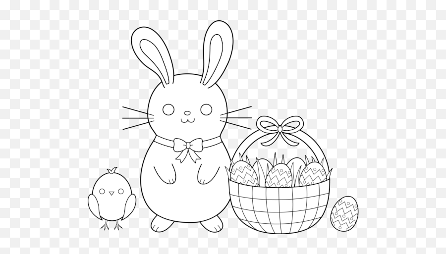 Black Easter Bunny Cartoon - Drone Fest Cute Ester Coloring Page Emoji,Easter Bunny Emoji