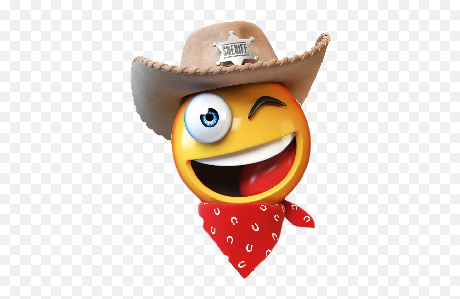Hd Emoji 2 - Sheriff Emoji,Sheriff Emoji