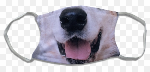 Custom Printed Logo Face Masks Digital Designed Solutions - Dog Clothes Emoji
