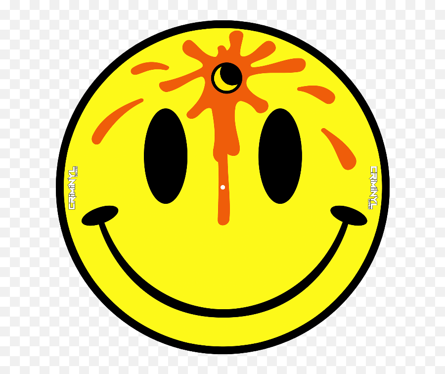 Criminyl Slipmats - Slipmats Wide Grin Emoji,Crazy Eyes Emoticon
