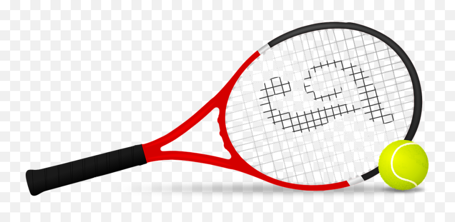 Raqueta De Tenis Pelota - Tennis Racket Emoji,Ping Pong Emoji