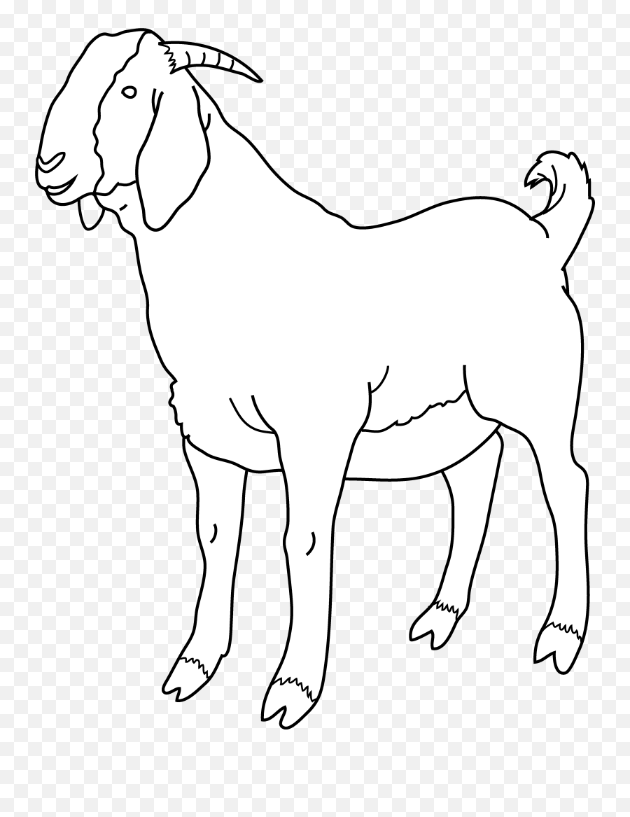 Vector Royalty Free Stock Png Files - Black And White Images Of Goats Emoji,The Goat Emoji