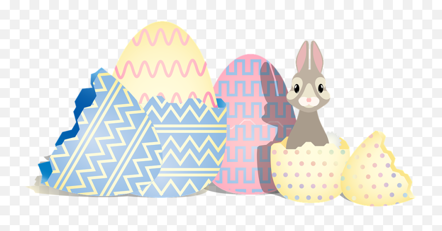 Easter Eggs Bunny - Domestic Rabbit Emoji,Rabbit Egg Emoji