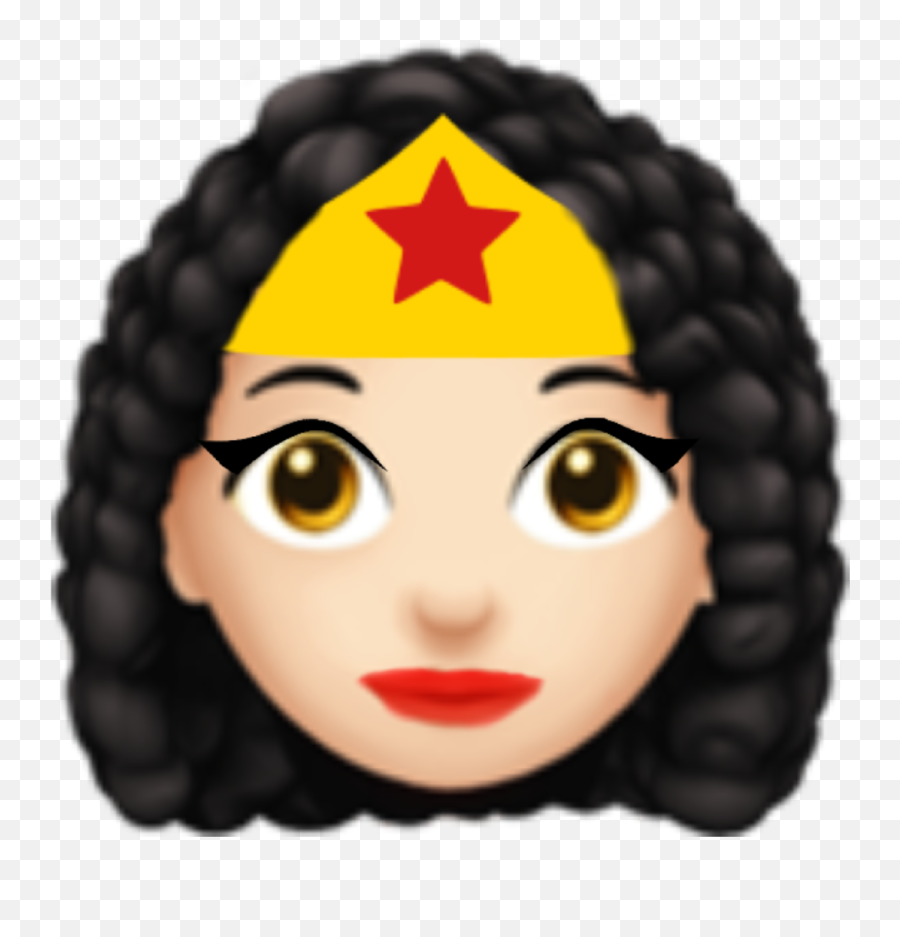 Illustration Emoji,Wonder Woman Emoji