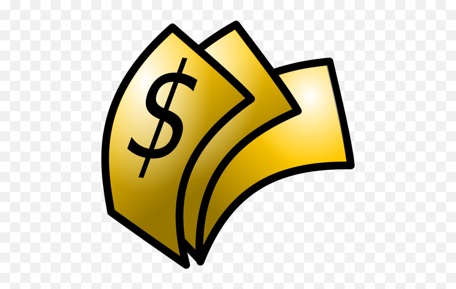 Image Of Shiny Brown Money Icon - Money Clip Art Emoji,Star And Cash Emoji