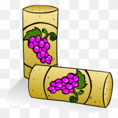 Vector Drawing Of Cork Stopper For A - Rolha De Vinho Desenho Emoji