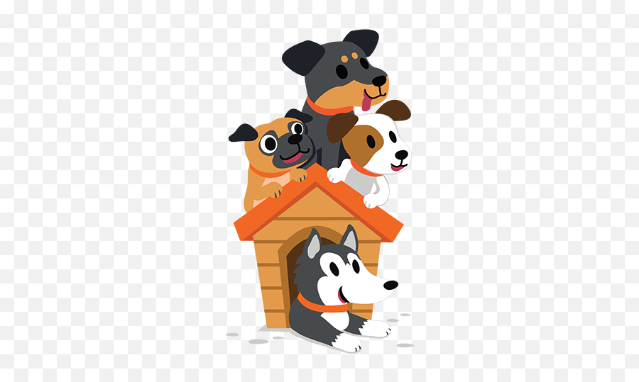 Dog House Dog House Dogs Freetoedit - Cartoon Dog House Designs Emoji,Dog House Emoji