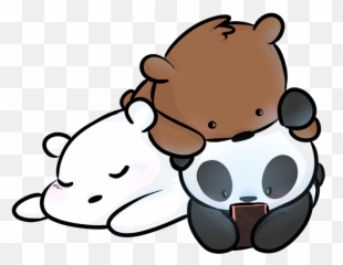 We Bare Bears - We Bare Bears Chibi Emoji,Polar Bear Emoji