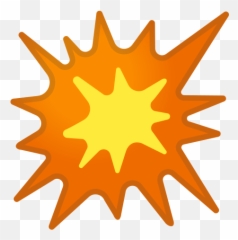 Boom Emoji Meaning With Pictures - Emoji Explosão,Bomb Emoji