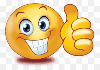 Great Job Emoji Background Png -