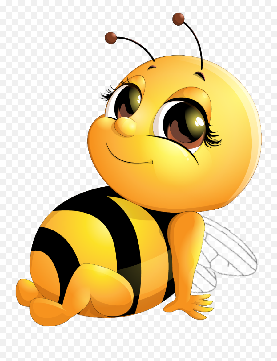 Bumble Bee Cartoon - Abejas Cartoon Emoji,Bumble Bee Emoji