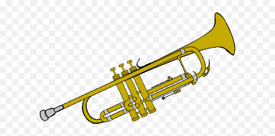 Trombone Instrument Clipart - Trumpet Clipart Free Emoji,Trombone Emoji