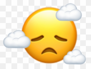 Sademoji Cloudemoji Emoji - Cartoon,Sademoji
