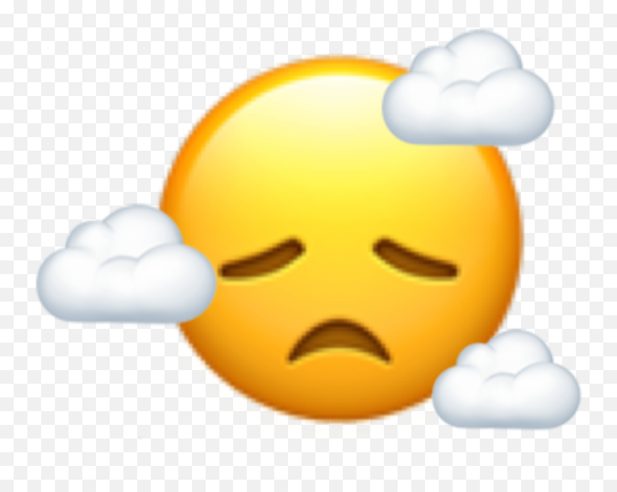 Sademoji Cloudemoji Emoji - Cartoon,Sademoji