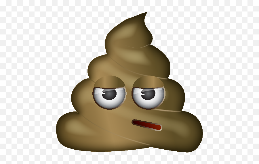 Emoji - Emoji Poo,Unamused Emoji