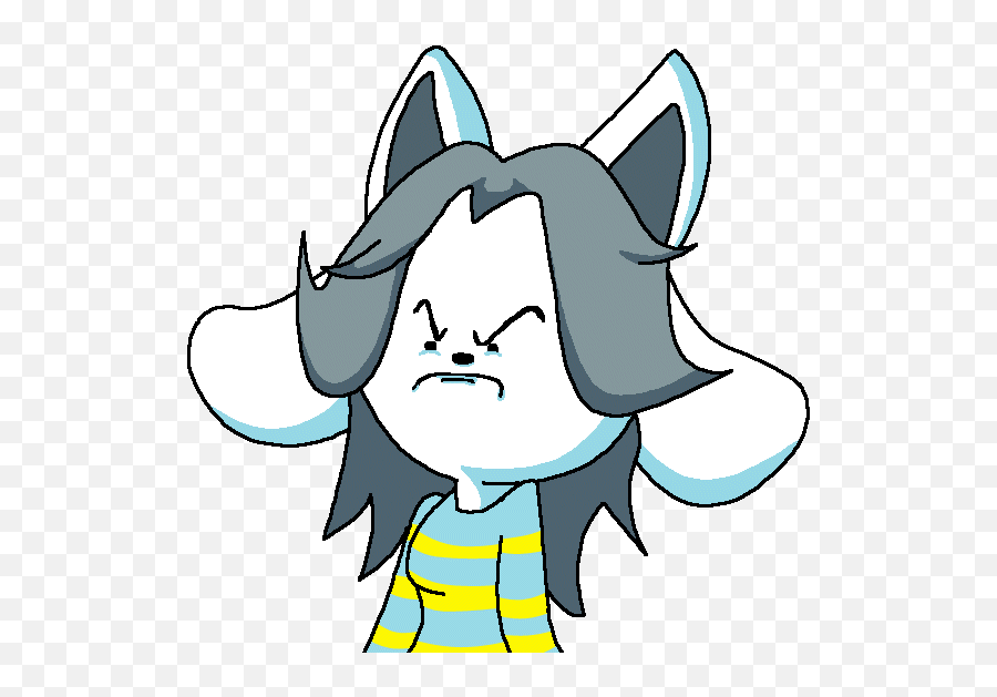 Existence Is Pai Stickers Gfycat - Undertale Angry Temmie Emoji,Temmie Emoji