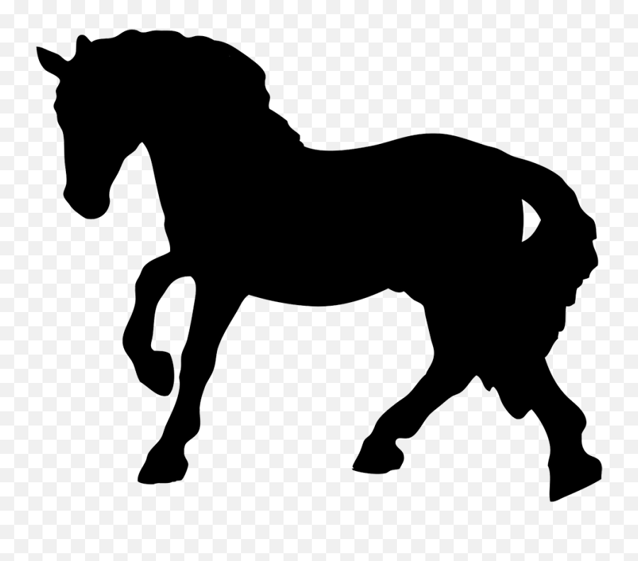 Fish Clipart Horse Fish Horse - Horse Template Black Emoji,Fish And Horse Emoji