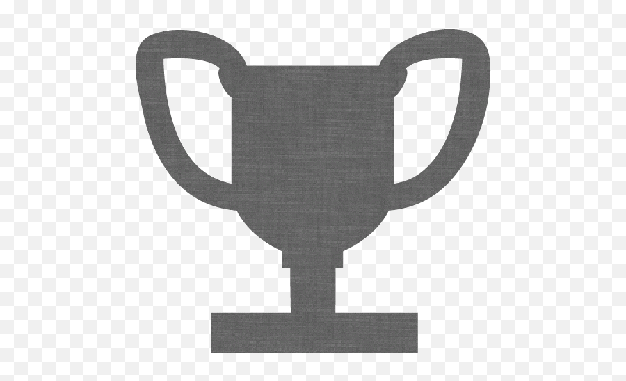 Grey Wall Trophy 4 Icon - Free Grey Wall Trophy Icons Grey Icon Emoji,Trophy Emoticon