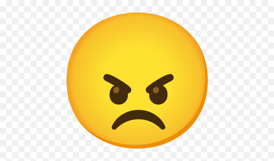Angry Face Emoji - Emojis Angry,Google Emoji Keyboard