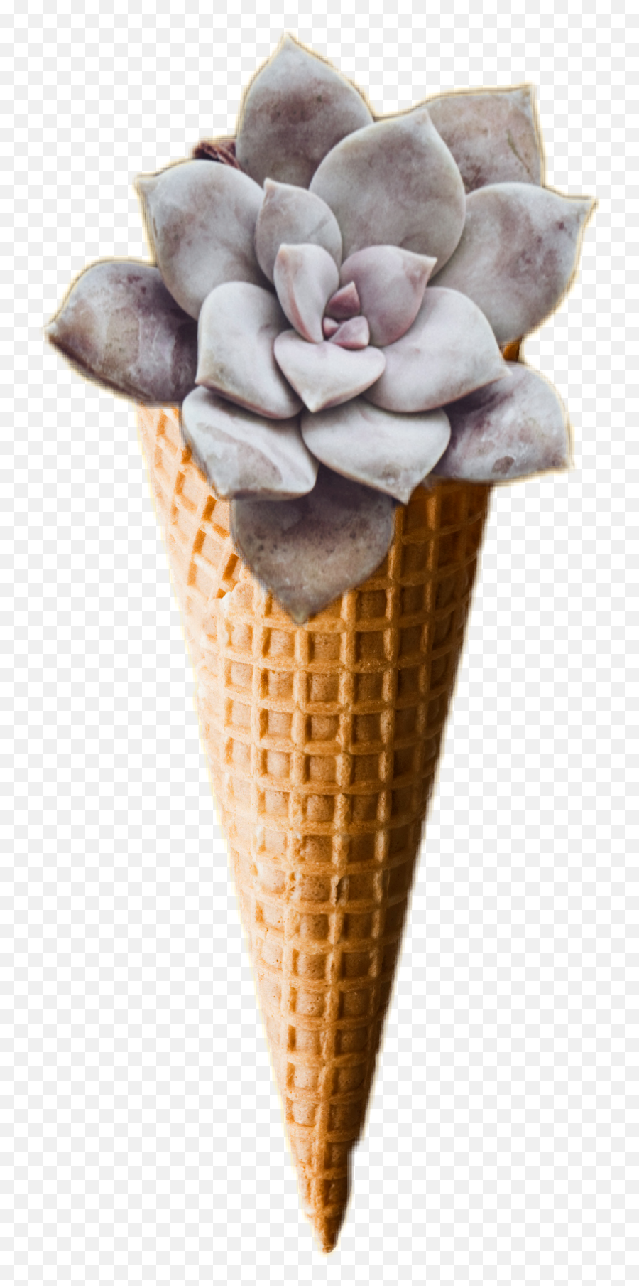 Ice Cream Flower Cone Purple Sticker Rain Sun Galaxy - Ice Cream Cone Emoji,Ice Cream Sun Emoji