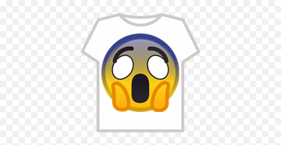 Shocked Emoji - Upload T Shirt Roblox,Shocked Emoji