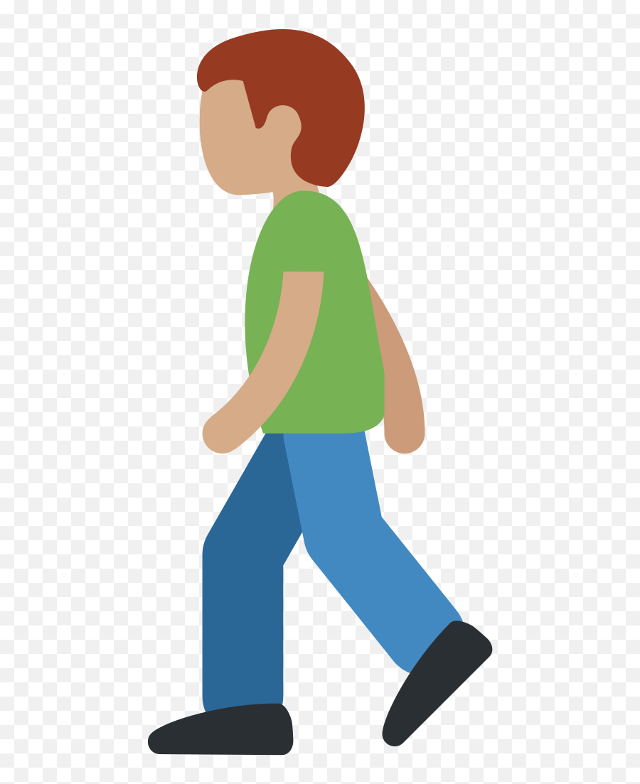 Twemoji2 1f6b6 - Cartoon Person Walking Png Emoji,Upside Down Smile Emoji
