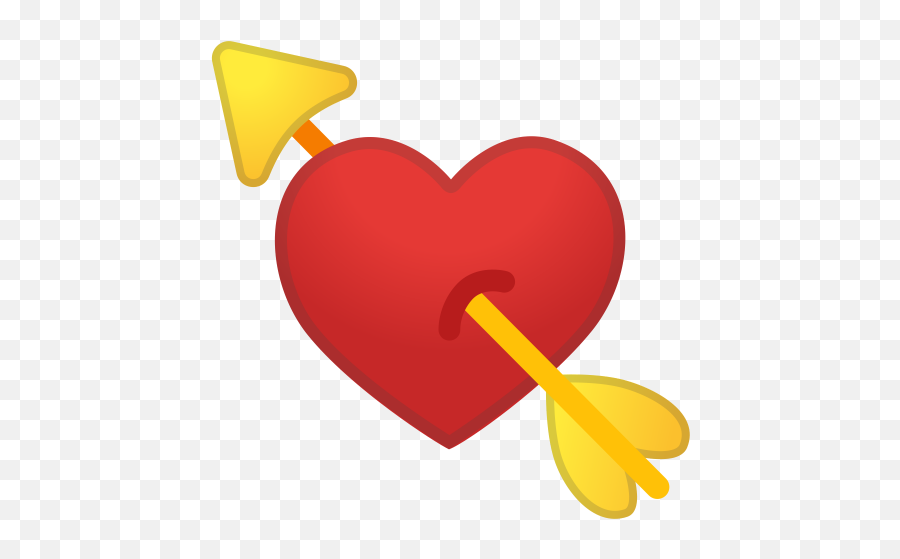Love Emoji Icons At Getdrawings - Heart With Arrow Png,Love Emoji