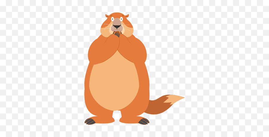 Dancing Groundhog Emoji Png Image - Emoji Marmotte,Groundhog Emoji