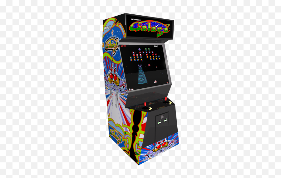 Galaga Arcade Icon - Galaga Arcade Machine Png Emoji,Video Game Emoji