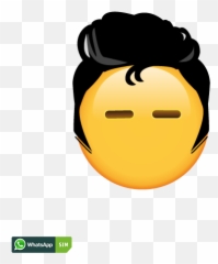 Cooles Emoticon Mit Elvis - Elvis Emoticon Emoji,Elvis Emoticon