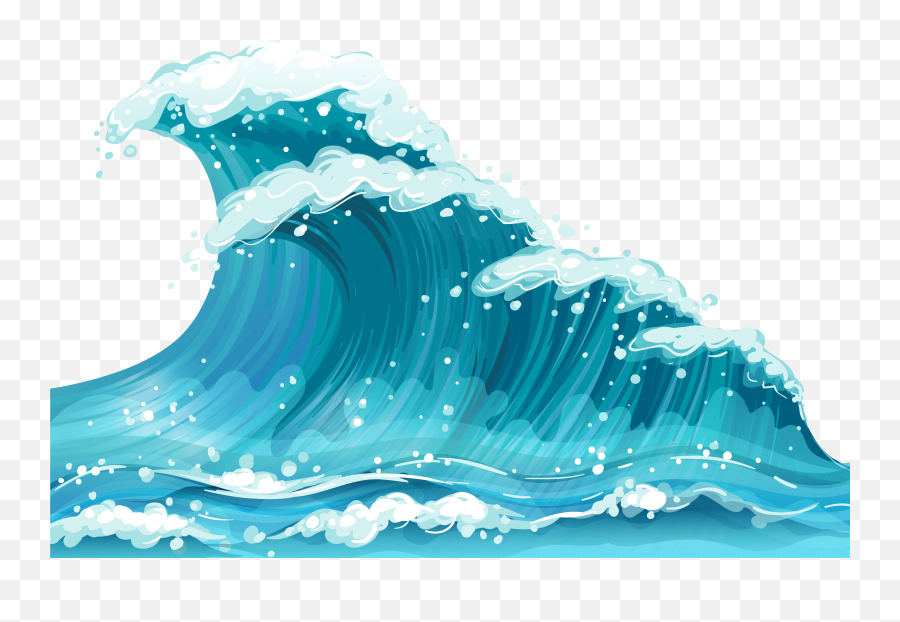 Wave Clip Art Png Picture - Transparent Background Waves Png Emoji,Waves Emoji