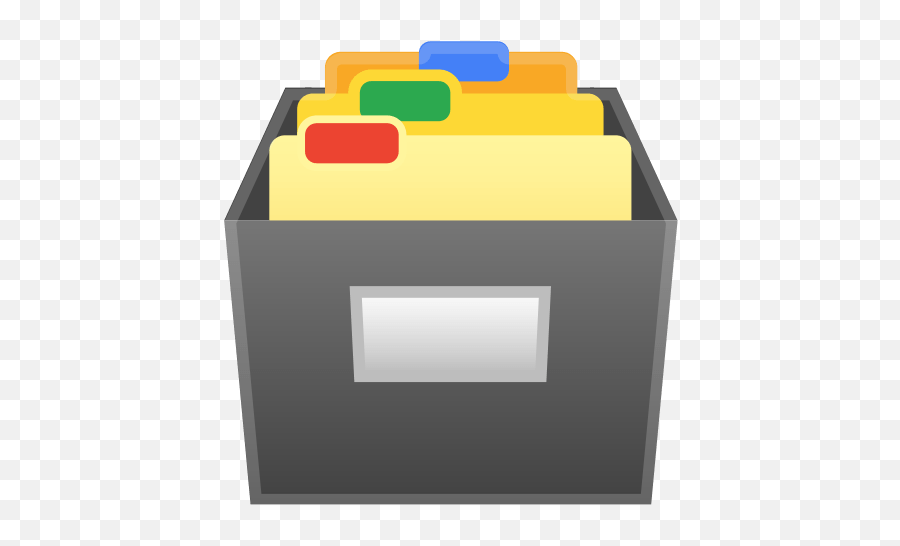 Card File Box Emoji Meaning With Pictures - File Box Icon,Emoji Translation