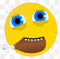 Ühnerkeule Chicken Fry - Smiley Emoji,Fire Emoji Png