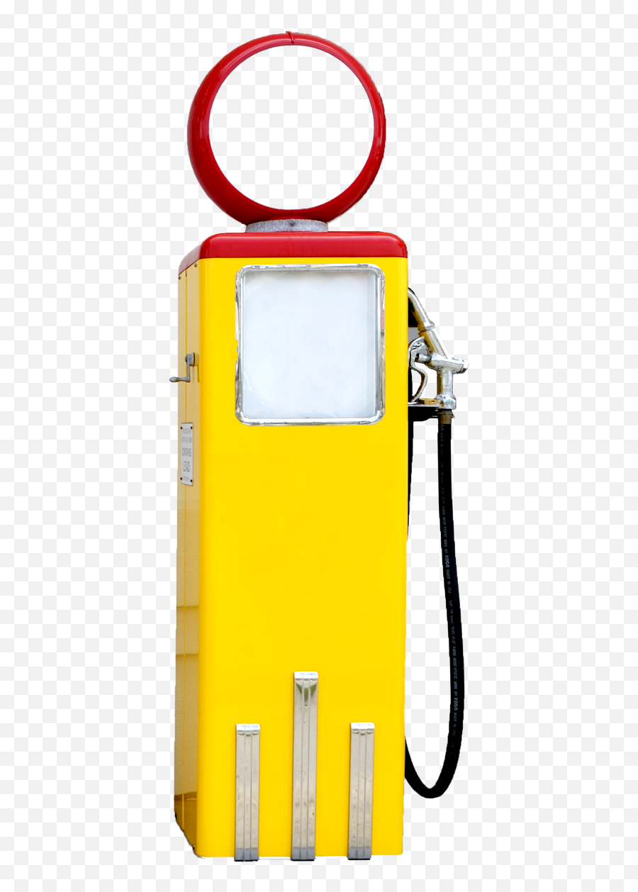 Gas Pump Red Yellow Petrol Stations - Fuel Dispenser Emoji,Emoji Gas Station