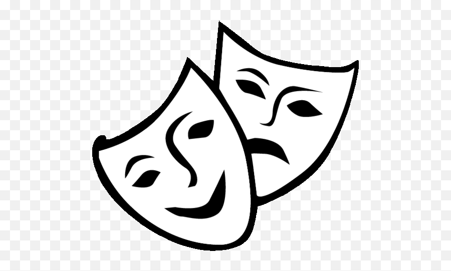 Faces Cliparts Download Free Clip Art - Theatre Masks Clipart Emoji,Drama Masks Emoji