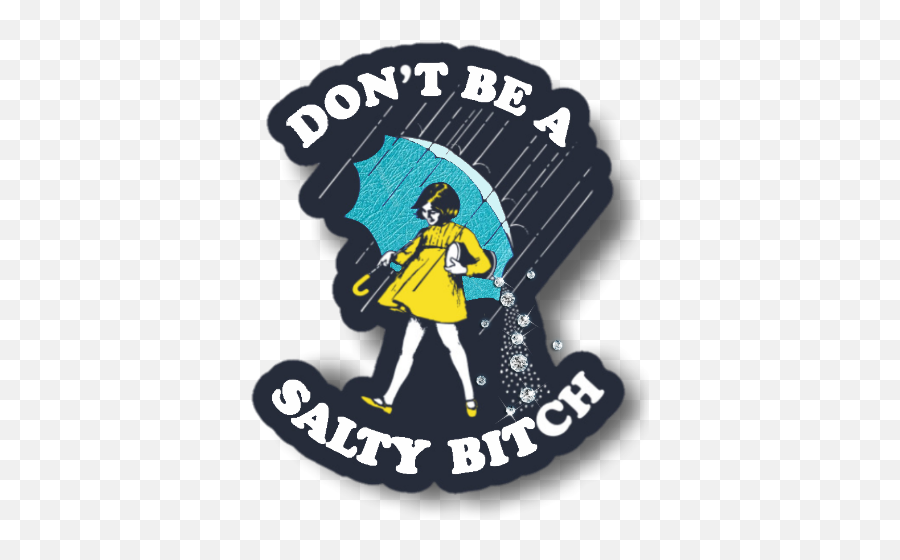 Salty Salt Meme Mortonsalt Quotes - Morton Salt Girl Emoji,Salt Emoji
