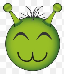 Alien Face Emoji Background Png - Do