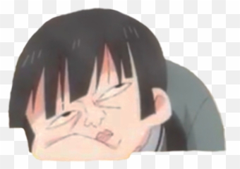 Anime Weeb Animegirl Animememe Mood Relatable Emoji,Snort Emoji