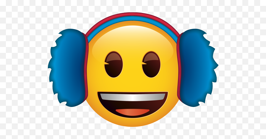 Emoji U2013 The Official Brand Grinning Face With Ear Warmers - Emoji,Snowball Emoji